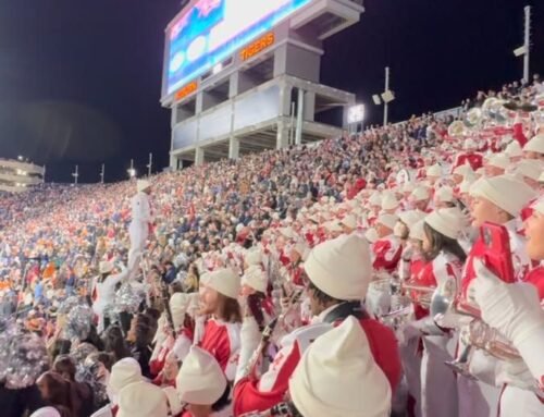 Most-liked video | 136K views · 17K reactions | Hey Auburn #RammerJammer #MillionDollarBand #UA #IronBowl | University of Alabama Department of Bands | Facebook