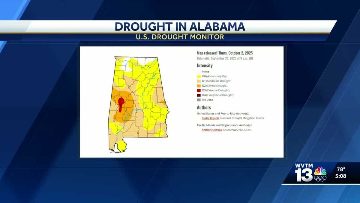 Alabama farmers face challenges amid ongoing drought