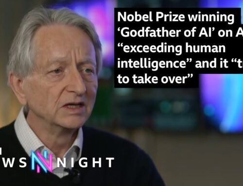 ‘Godfather of AI’ on AI “exceeding human intelligence” and it “trying to take over”