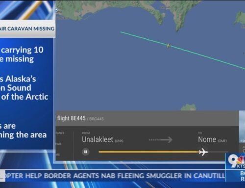 Plane carrying 10 people missing in western Alaska