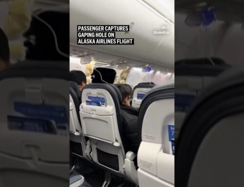 Passenger captures Alaska Airlines 1282 experiences emergency landing