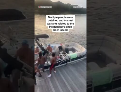 Video shows brawl erupt on Alabama riverfront