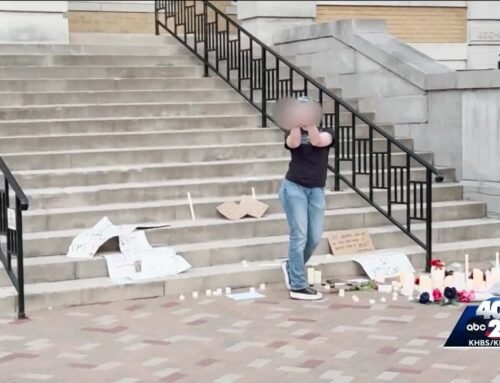 Two women arrested for vandalism of Charlie Kirk memorial in Bentonvi…