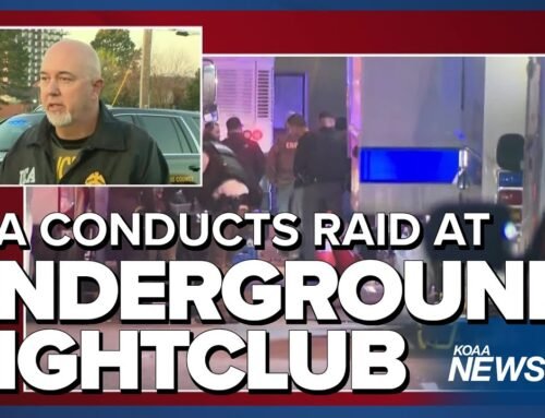Rocky Mountain DEA conducts raid at underground nightclub in Colorado Springs Sunday