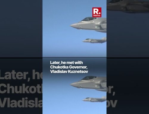 Putin-Trump Alaska Summit: Putin’s Flight Escorted By Fighter Jets Returning To Russia
