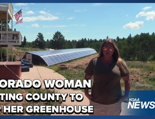 Colorado woman fighting to keep greenhouse