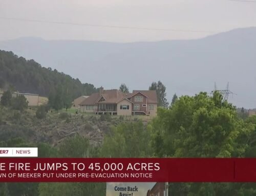 Lee Fire grows to 45,000 acres, threatens town of Meeker on Colorado’s Western Slope