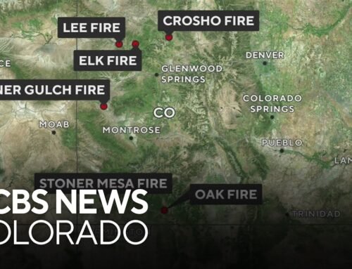 Several wildfires burning across Colorado as crews fight to make progress