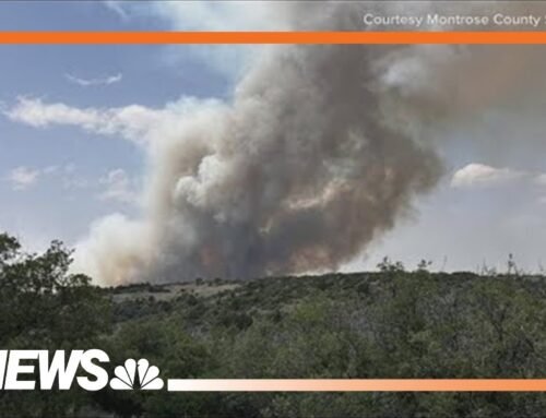 Wildfires cause smoky skies in southwestern Colorado