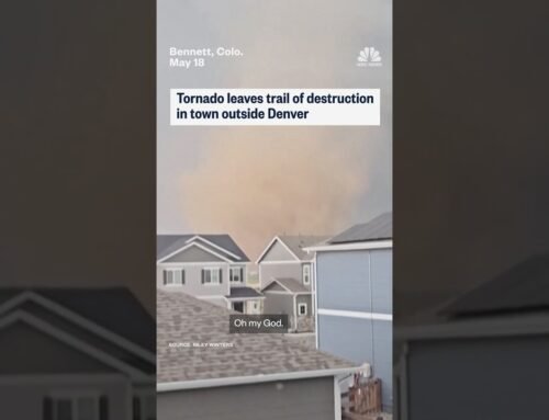Tornado rips through Bennett, Colorado