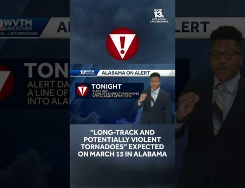 Alabama under rare high risk for “long-track and potentially violent” tornadoes Saturday