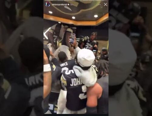 Inside Colorado’s Electric Locker Room After a Win ⚡ | Deion Sanders & The Buffs Celebrate Big!