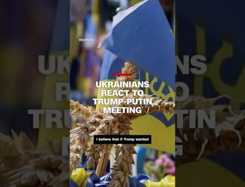 Ukrainians in Kyiv react to Trump-Putin meeting in Alaska
