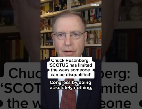 Chuck Rosenberg on the SCOTUST Trump ruling