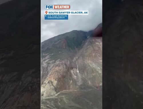 Landslide triggers local tsunami in Alaska