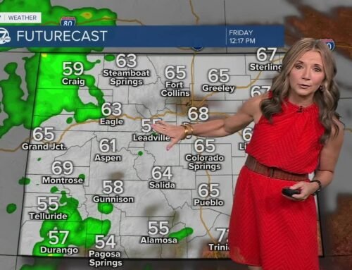 Heavy rain for portions of western Colorado