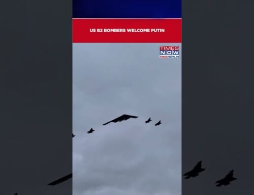 Trump-Putin Meet In Alaska: US B2 Bombers Welcome Russian President | Watch Video #shorts