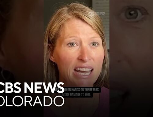 Video shows pickup truck passenger throwing object at moving car in Colorado