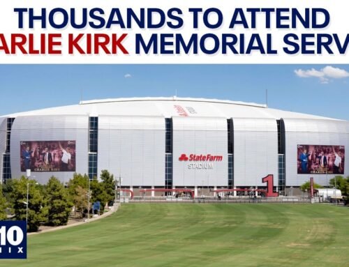 More than 100,000 people expected to attend Charlie Kirk memorial ser…