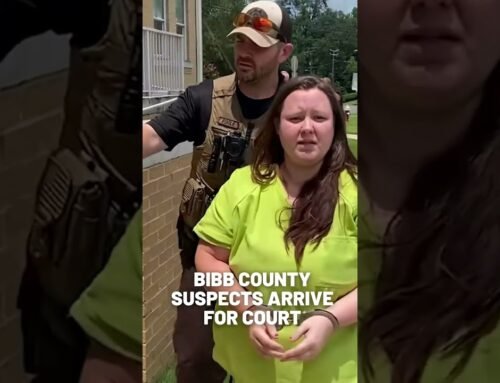 Suspects in the Bibb County sexual abuse case arrive to court