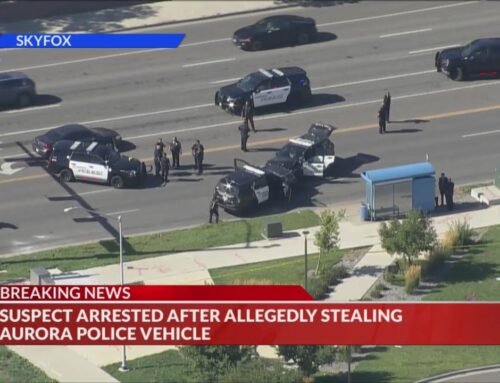 Marked Aurora police vehicle stolen during pursuit: Police