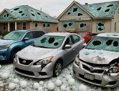 Chaos in Colorado Today! Huge Hail Storm Slams Colorado Springs & Denver