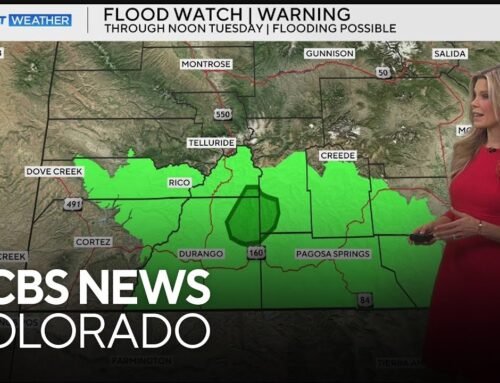 Heavy rain and snow continue in parts of Colorado