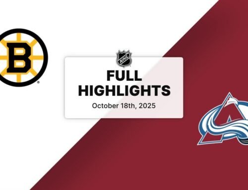 NHL Highlights | Bruins vs. Avalanche | October 18, 2025