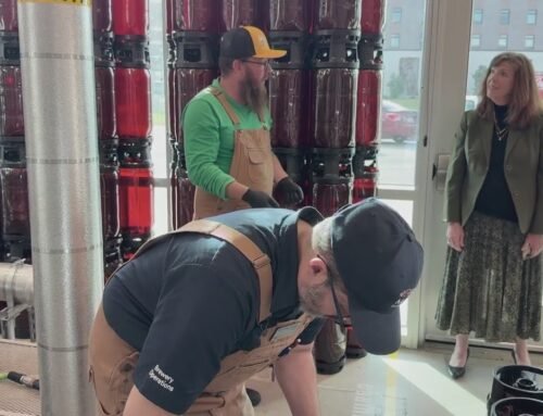 A Colorado widow who built a ranch for first responders is now honoring them with a new beer
