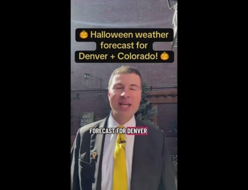 🎃 Halloween weather forecast for Denver + Colorado! 🎃