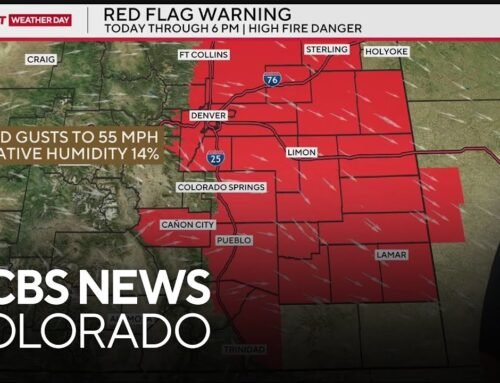 Extreme wind creating high fire danger in Denver and much of Colorado