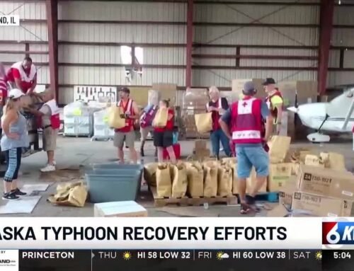 Red Cross volunteer heading to Alaska