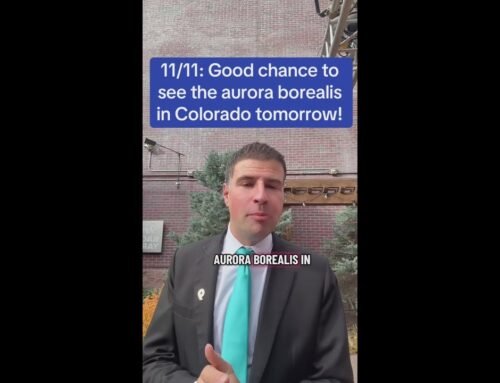 Good chance to see the aurora borealis in Colorado on Wednesday