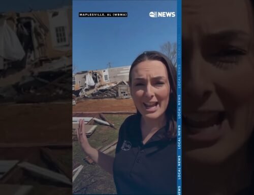 Storm damage in Maplesville, Alabama. #news #weather #abc3340 #alabama