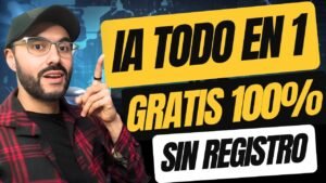 IA Todo en Uno Sin Registro Genera Imágenes, Videos y Más GRATIS e Il…