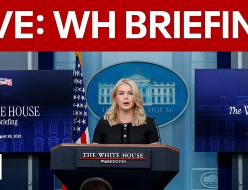 TODAY: White House press briefing following Charlie Kirk’s memorial s…