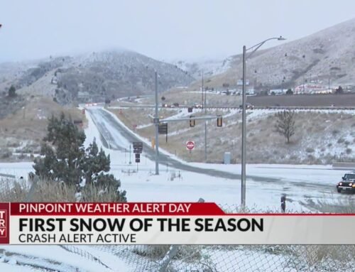 First snow of the season