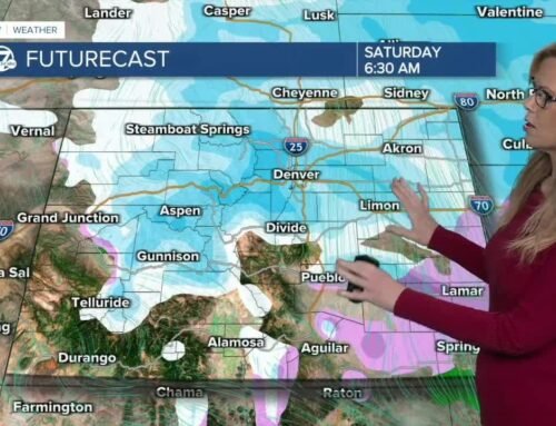 Denver’s first snow of the season likely this weekend. How totals look so far