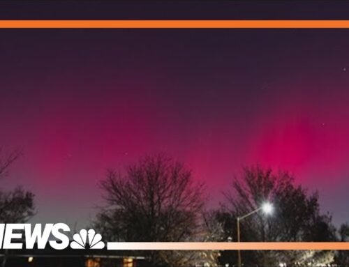 Aurora borealis spotted over Colorado