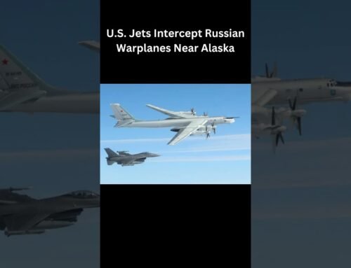 U.S. Jets Intercept Russian Warplanes Near Alaska | NORAD Scramble