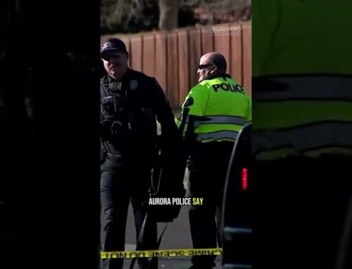 Police pursuit of a stolen vehicle in Aurora, Colorado ends in deadly crash