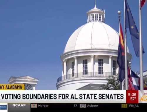 New voting boundaries for Alabama state senates