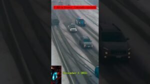 I225 Denver Colorado Highway 🛣️ Snow ❄️ Crash 💥 Pileup #pinkiedabney #shorts #foryourpage