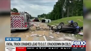 ALEA and ICE detain dozens of illegal truck drivers in Alabama, 12 with no license at all