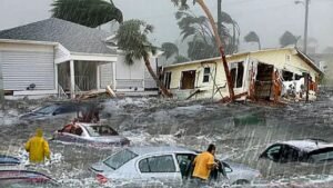 Extreme weather in Alaska, US!! An unprecedented storm devastated Kwigillingok, homes destroyed