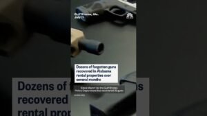 Dozens of forgotten guns recovered in Alabama rental properties over several months