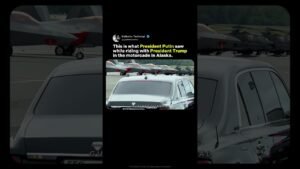Putin Shocked Riding with Trump in Alaska | What the Motorcade Revealed Will Blow Your Mind 🚘❄️