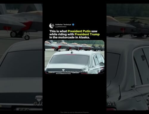 Putin Shocked Riding with Trump in Alaska | What the Motorcade Revealed Will Blow Your Mind 🚘❄️