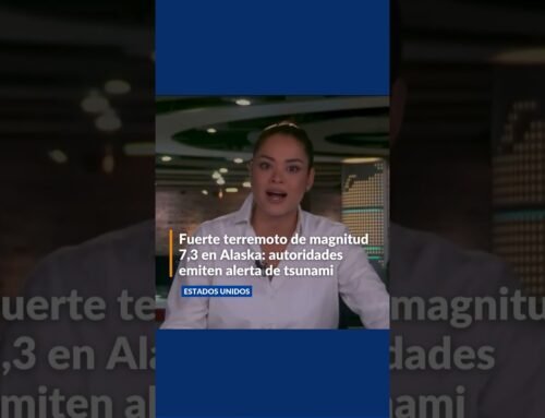 Fuerte terremoto de magnitud 7,3 en Alaska: autoridades emiten alerta de tsunami