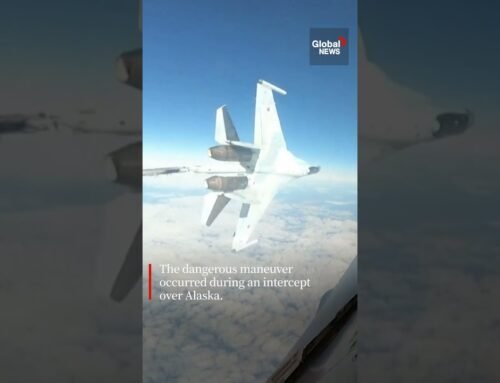 Russian fighter jet flies dangerously close to U.S. plane over Alaska